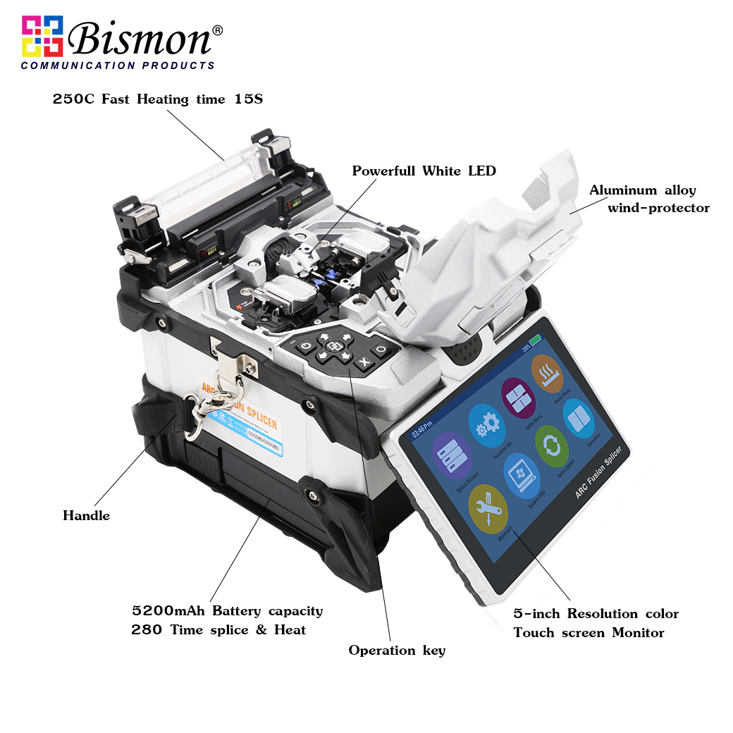 M9-Auto Fusion Splicer Core Alignment 6 Motor